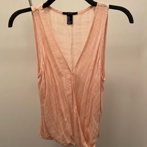 Peachy front clasp tank top